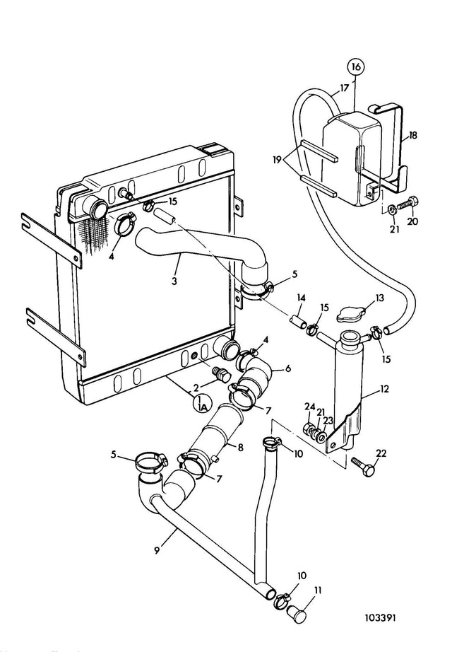 Hydraulic Radiator Core 923/02500 for JCB 406 408 3D - 4 4CN - 4 3CX - 2 3CX - 4 - Fab Heavy Parts