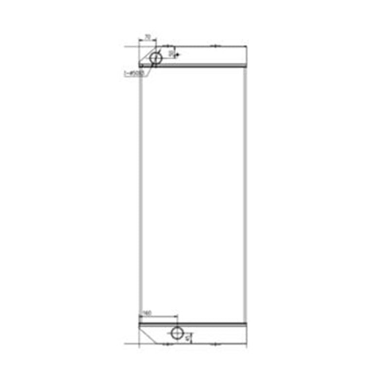 Hydraulic Radiator Fits for Caterpillar CAT Excavator E320E - Fab Heavy Parts