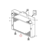 Hydraulic Radiator VOE11110637 VOE 11110637 for Volvo Loader L220E L150E L180E L150F L180F L220F - Fab Heavy Parts