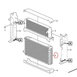 Hydraulic Radiator VOE15156195 VOE15156258 for Volvo Loader L150G L180G L220G L250G L220H L150H L250H L220H - Fab Heavy Parts