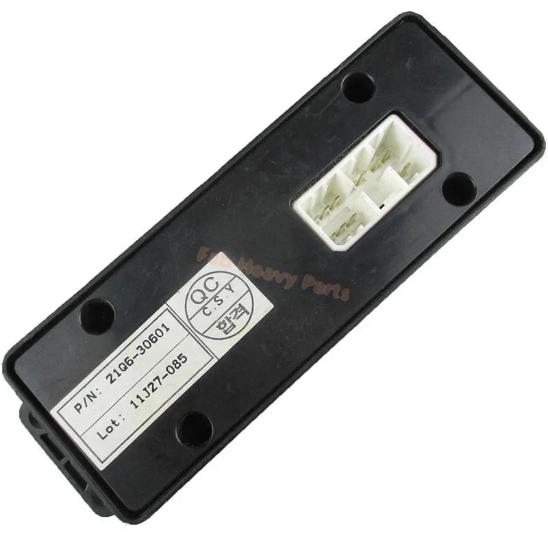 ヒュンダイ掘削機R225LC-9T制御スイッチ21q6-30601の場合