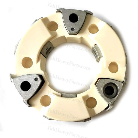 Hyundai Excavator R60 - 7 Hitachi Excavator ZAX55 Coupling Assembly 25H w/ Inserts - Fab Heavy Parts