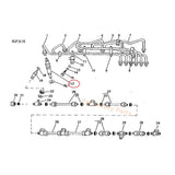 Iniettore di carburante RE30159 SE500349 SE501135 Adatto per John Deere 750C 792DLC 892 770B 644E 644G 540E 540G