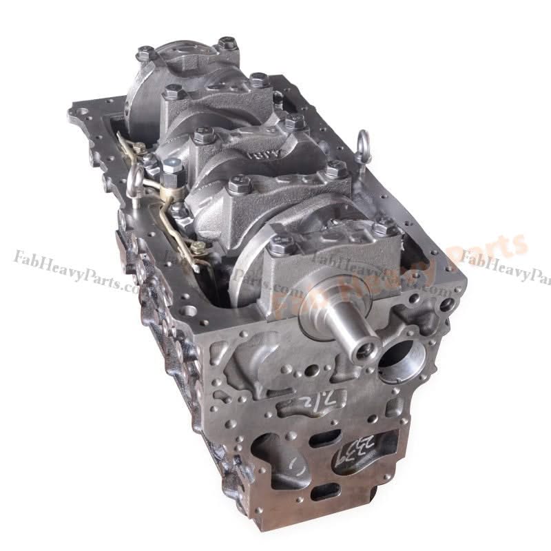 Isuzu 4JB1 Engine Cylinder Block Assembly w/ Full Engine Gasket Kit - Fab Heavy Parts