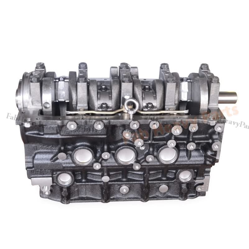 Isuzu 4JB1 Engine Cylinder Block Assembly w/ Full Engine Gasket Kit - Fab Heavy Parts