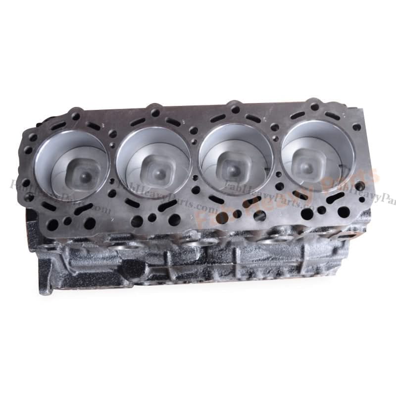 Isuzu 4JB1 Engine Cylinder Block Assembly w/ Full Engine Gasket Kit - Fab Heavy Parts