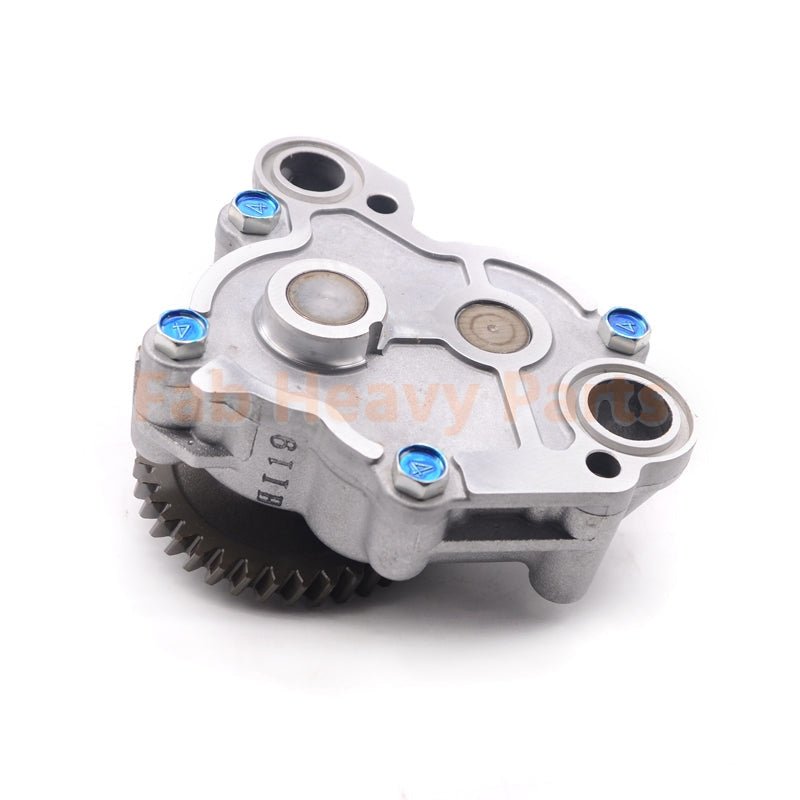 Kato Excavator HD820 Mitsubishi Engine 6D34 6D34T Oil Pump ME014230 - Fab Heavy Parts