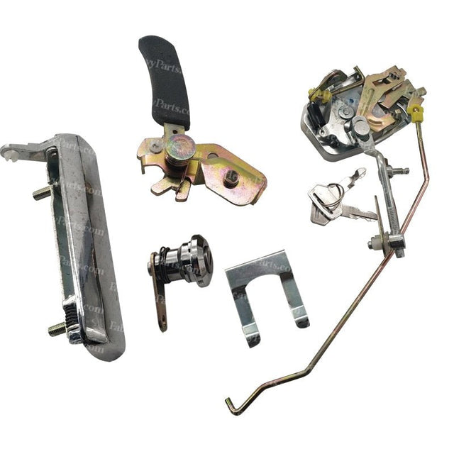 Kobelco Excavator SK20SR - 5 SK100 - 5 SK200 - 5 SK30UR - 5 SK120 - 5 Door Lock Assembly - Fab Heavy Parts