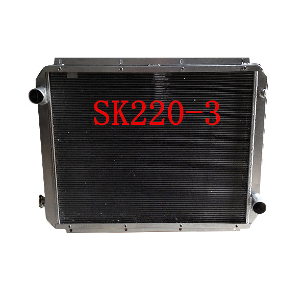 Pour pelle Kobelco MD240C SK220-3 SK220-6 SK220LC-3 SK220LC-6, ensemble de noyau de radiateur hydraulique 2452U418F1