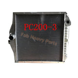 Hydraulic Radiator Core Assembly 205-03-71111 205-03-71110 Fits for Komatsu PC200-3 PF5-1 PW210-1