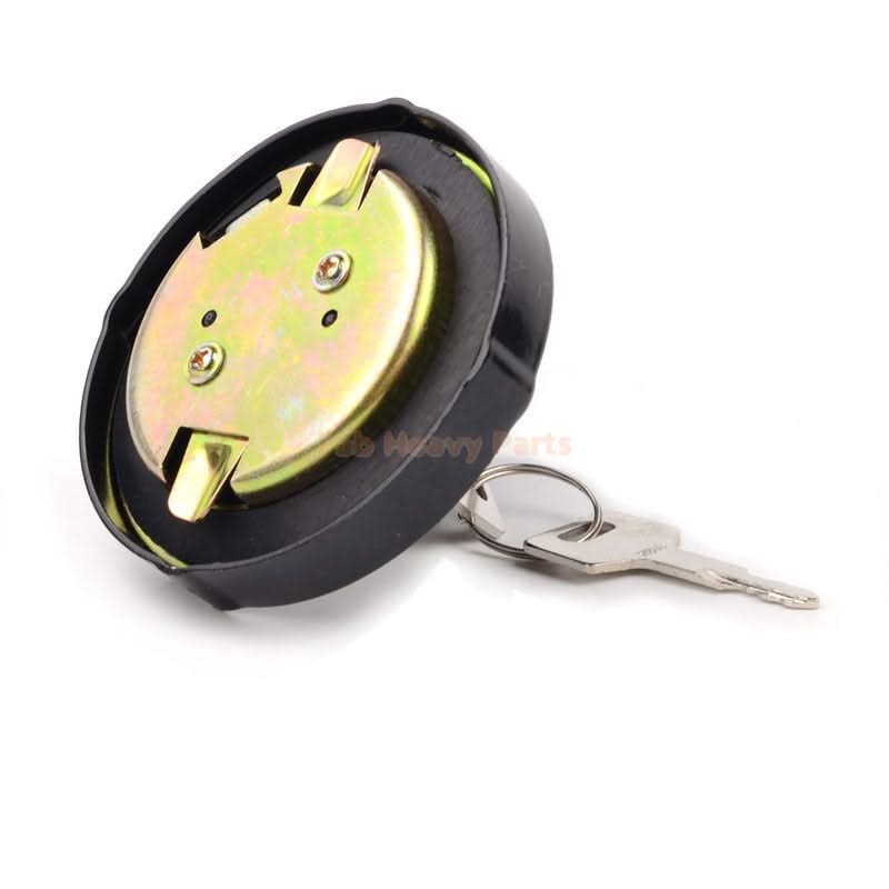 Locking Fuel Cap With 2 keys 15521 - 00500 1552100500 for Takeuchi Equipment - Fab Heavy Parts