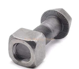 M18*56mm Track Shoe Bolt Chain Bolt with Nuts for Volvo CAT Fits Case Kobelco Fits Komatsu JD Excavator Loader - Pack of 120 - Fab Heavy Parts