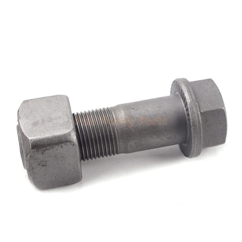 M20*65mm Track Shoe Bolt Chain Bolt with Nuts for Volvo CAT Fits Case Kobelco Fits Komatsu Hitachi Doosan JD Excavator Loader - Pack of 50 - Fab Heavy Parts