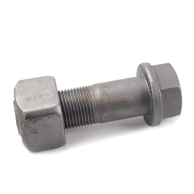 M20*65mm Track Shoe Bolt Chain Bolt with Nuts for Volvo CAT Fits Case Kobelco Fits Komatsu Hitachi Doosan JD Excavator Loader - Pack of 50 - Fab Heavy Parts