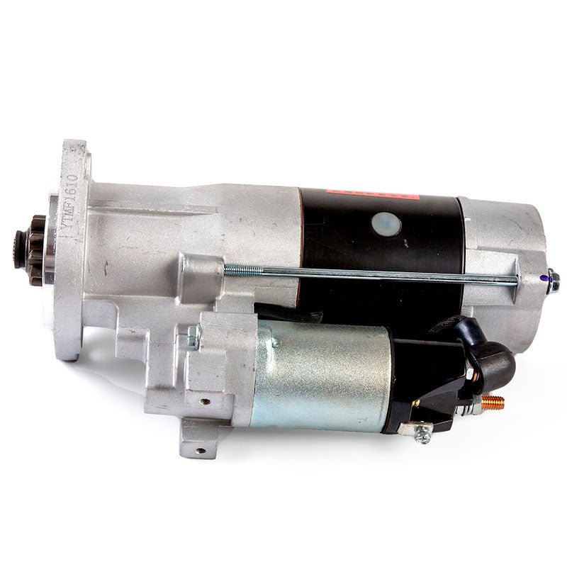 Mitsubishi S6K Engine Starter Motor M3T56172, M3T56174, M3T56181 Fit Lift Truck FD20 FD25 FD30 FD35 CAT Lift Truck DP40, 24V 10T 5KW - Fab Heavy Parts