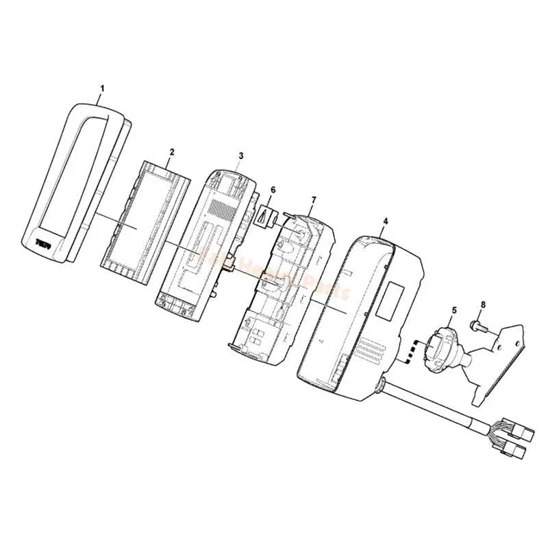 Monitor ECU 14609502 for Volvo Excavator EC140C EC160D EC210C EC235D EC290C EC300D EC360C EC460C EC700C EW180C FC2121C With Program - Fab Heavy Parts
