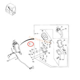 Monitorpanel 4450853 für Hitachi ZX110 ZX120 ZX200 ZX135US Bagger