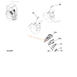 Panel de monitor 4607536 para Hitachi ZX30U-2 ZX35U-2 ZX40U-2 ZX50U-2 ZX55UR-2 ZAXIS35U-2 ZAXIS50U-2 EXCAVADOR