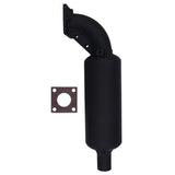 Muffler 52407GT With Gasket for Kubota Engine DF750 DF752 D905 Genie Lift GS - 2668 GS - 3268 Z - 34/22 Z - 34/22N - Fab Heavy Parts