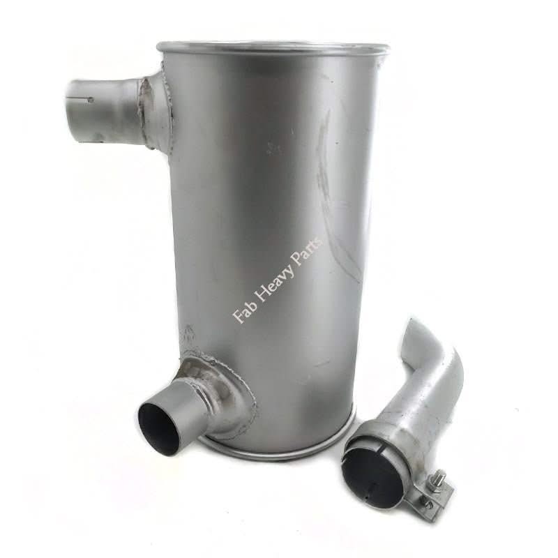 Muffler Silencer 6731 - 11 - 5511 for Komatsu Engine 4D102 4D95 Excavator PC75UU - 3 PC60 - 7 PC75US - 3 PC75UD - 3 PC78MR - 6 - Fab Heavy Parts