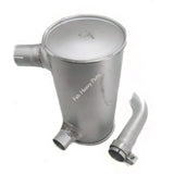 Muffler Silencer 6731 - 11 - 5511 for Komatsu Engine 4D102 4D95 Excavator PC75UU - 3 PC60 - 7 PC75US - 3 PC75UD - 3 PC78MR - 6 - Fab Heavy Parts