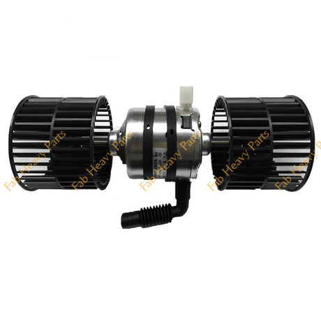 New 24V Blower Motor Dual Wheel Fits for Komatsu PC200 - 8 PC210 - 8 PC230 - 8 Excavator - Fab Heavy Parts