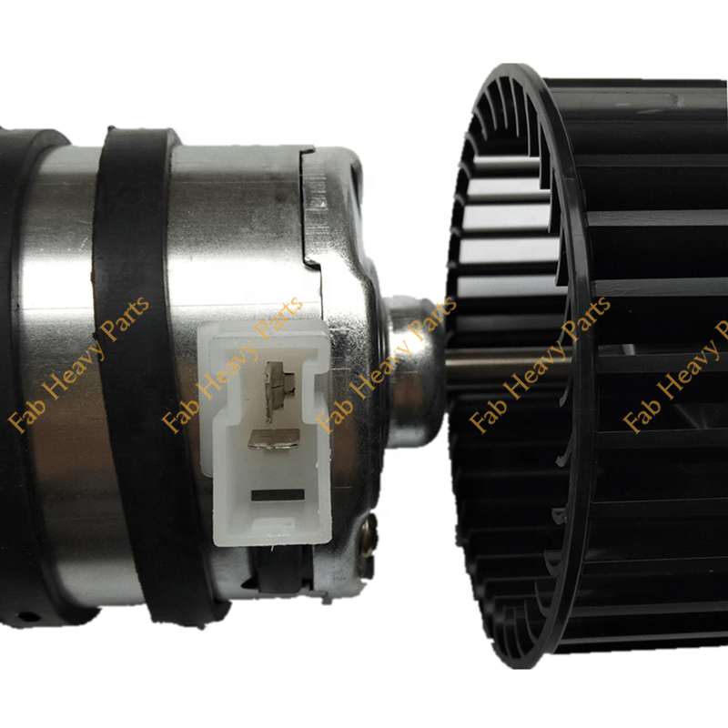 New 24V Blower Motor Dual Wheel Fits for Komatsu PC200 - 8 PC210 - 8 PC230 - 8 Excavator - Fab Heavy Parts