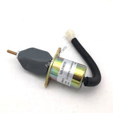 New 24V Fuel Stop Solenoid 1753ES - 24A3UC5B1S1 SA - 3840 - T for Yanmar Engine 4TNE98 4TNE94 4TNC88 - Fab Heavy Parts
