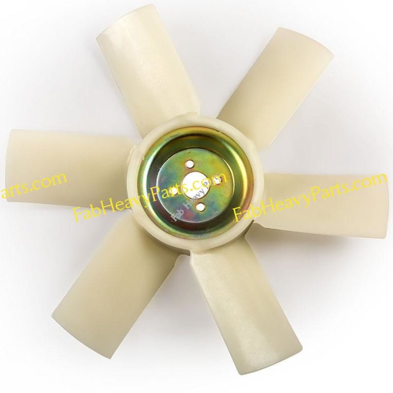 New 4BD1 Engine Fan Cooling Blade for Hitachi Excavator EX100 - 2 EX120 - 2 EX120 - 3 - Fab Heavy Parts