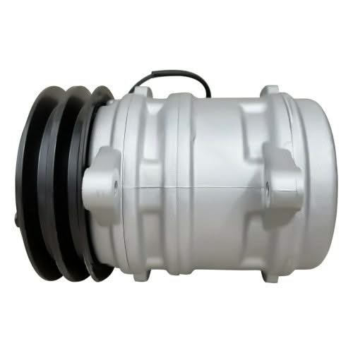 New AC Compressor Replaces 22E - 979 - 1110, 717638, 720975 fits Komatsu PC75 PC95 PC110R PC35MR PC50MR CK35 - Fab Heavy Parts