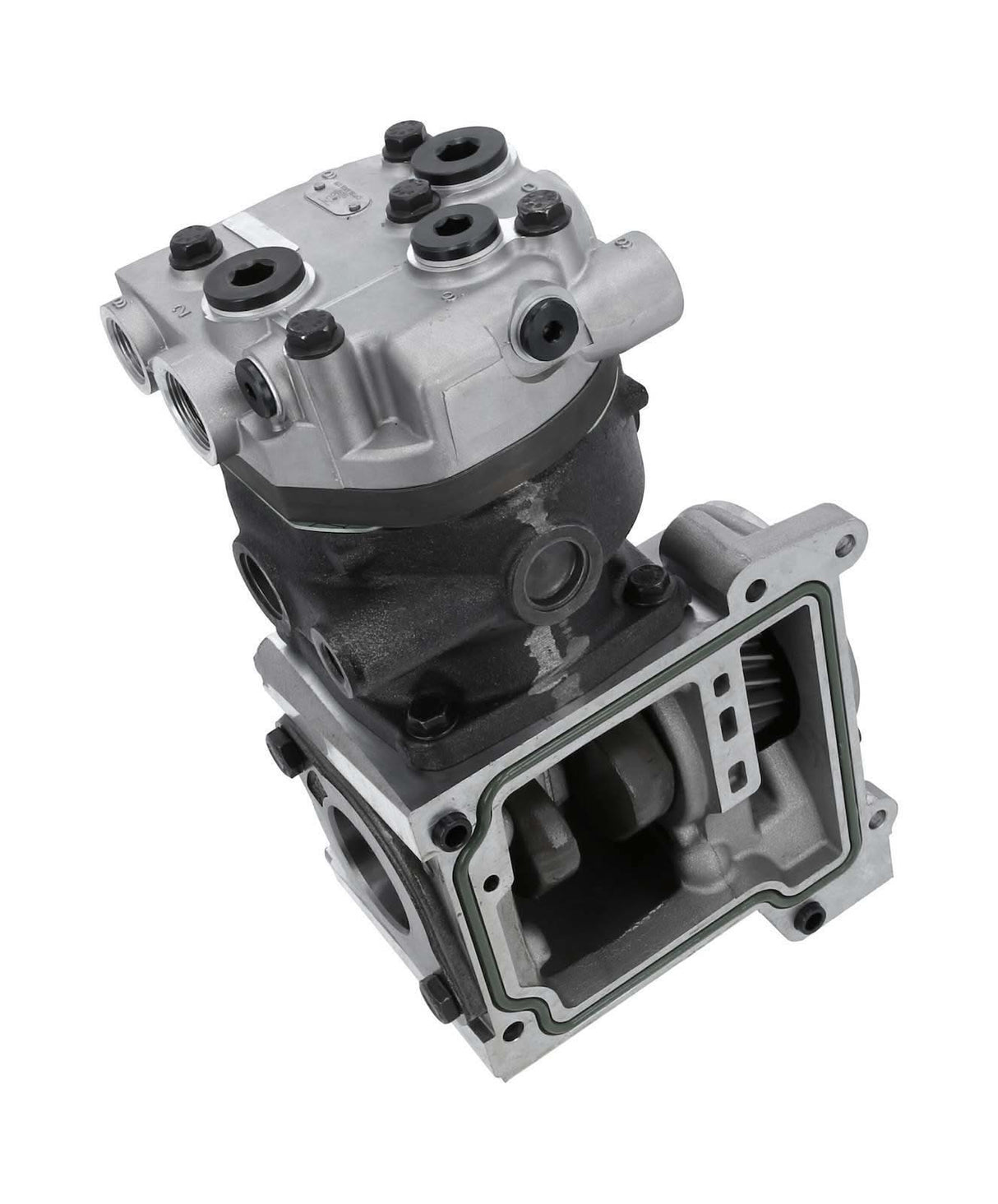 New Air Brake Compressor Fit Benz 4071300515 - Fab Heavy Parts