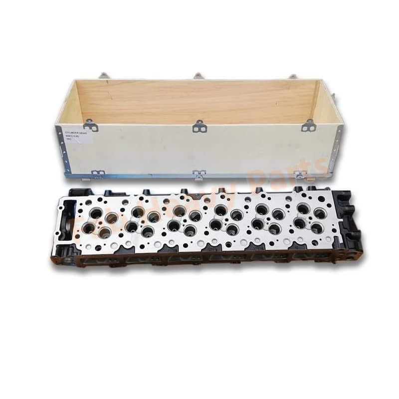 New Complete Cylinder Head w/ Valve Spring for Isuzu Engine 6HK1 6HK1T 6HK1X - Fab Heavy Parts