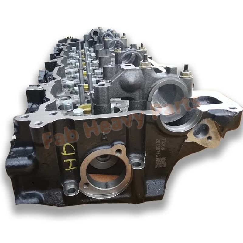 New Complete Cylinder Head w/ Valve Spring for Isuzu Engine 6HK1 6HK1T 6HK1X - Fab Heavy Parts