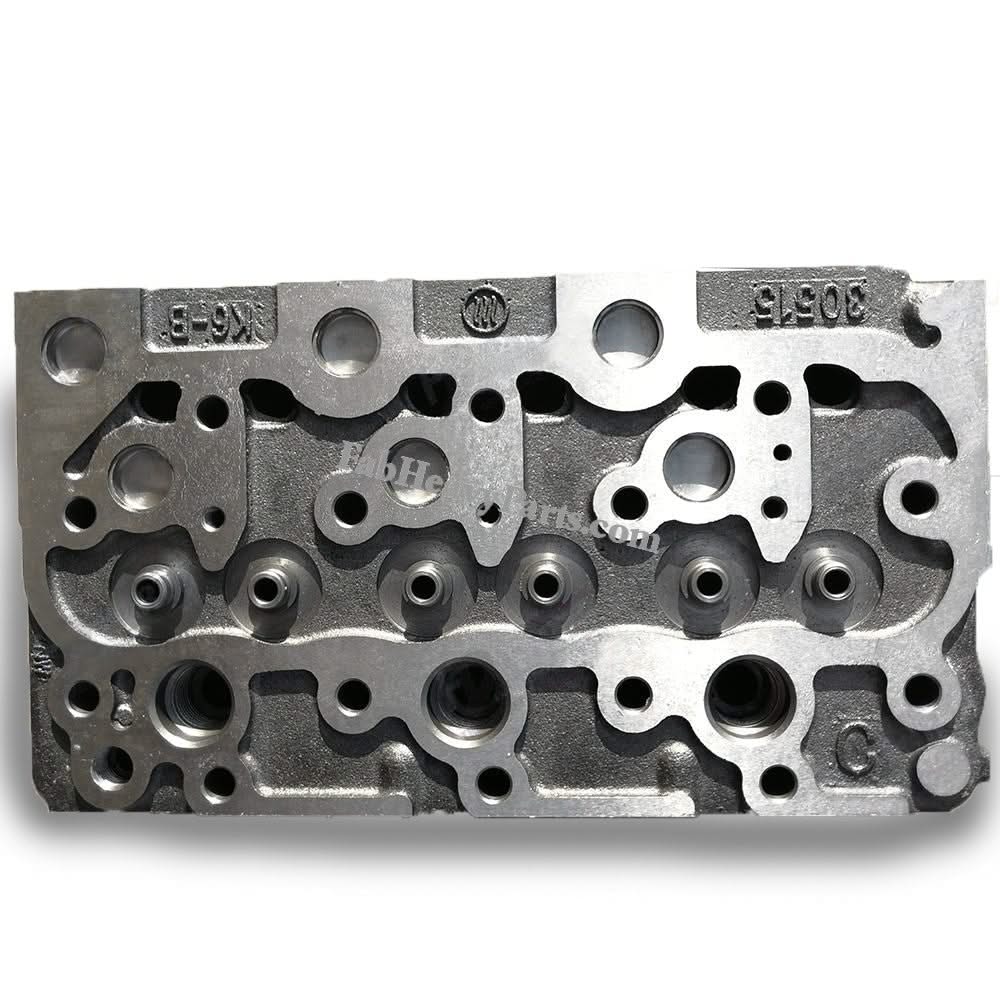 New Complete D1302 Kubota Engine Cylinder Head w/ Valves and Springs - Fab Heavy Parts