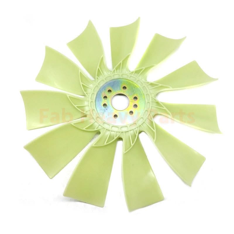 New Cooling Fan Blade fits Mitsubishi S4K Engine CAT 312 120B Excavator, 11 Blades - Fab Heavy Parts