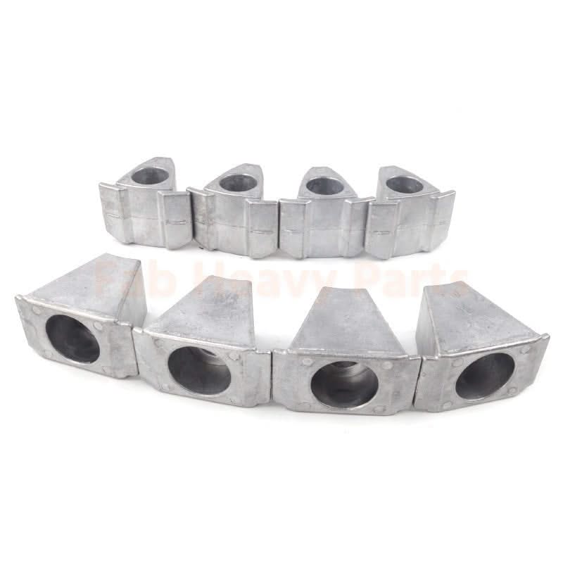 New Coupling 110H Aluminum for CAT 322 325 Volvo EC210 EC220 EC240 Hitachi EX350 EX300 EX270 Kobelco SK220 SK230 - Fab Heavy Parts
