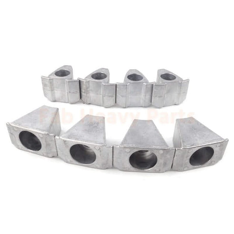 New Coupling 110H Aluminum for CAT 322 325 Volvo EC210 EC220 EC240 Hitachi EX350 EX300 EX270 Kobelco SK220 SK230 - Fab Heavy Parts