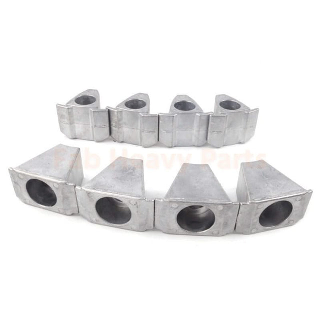 New Coupling 110H Aluminum for CAT 322 325 Volvo EC210 EC220 EC240 Hitachi EX350 EX300 EX270 Kobelco SK220 SK230 - Fab Heavy Parts