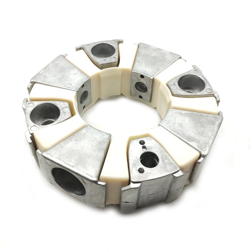New Coupling Assembly 90H Fit Kobelco Excavator SK200 - 6 SK230 - 6 Volvo Excavator EC240 EC210 - Fab Heavy Parts