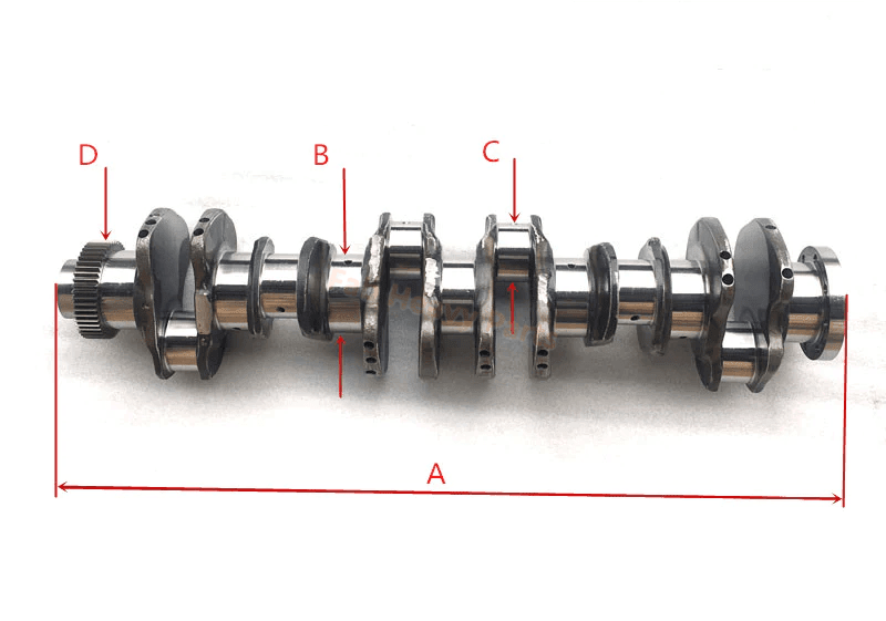New Crankshaft 489 - 2731 4892731 Fits for Caterpillar CAT Engine C7 - Fab Heavy Parts