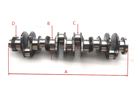 New Crankshaft 489 - 2731 4892731 Fits for Caterpillar CAT Engine C7 - Fab Heavy Parts