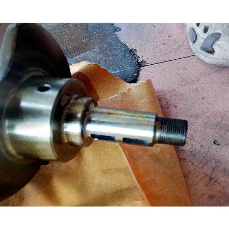 New Crankshaft Fits Mitsubishi S4E2 S4E Engine, Alloy - Fab Heavy Parts