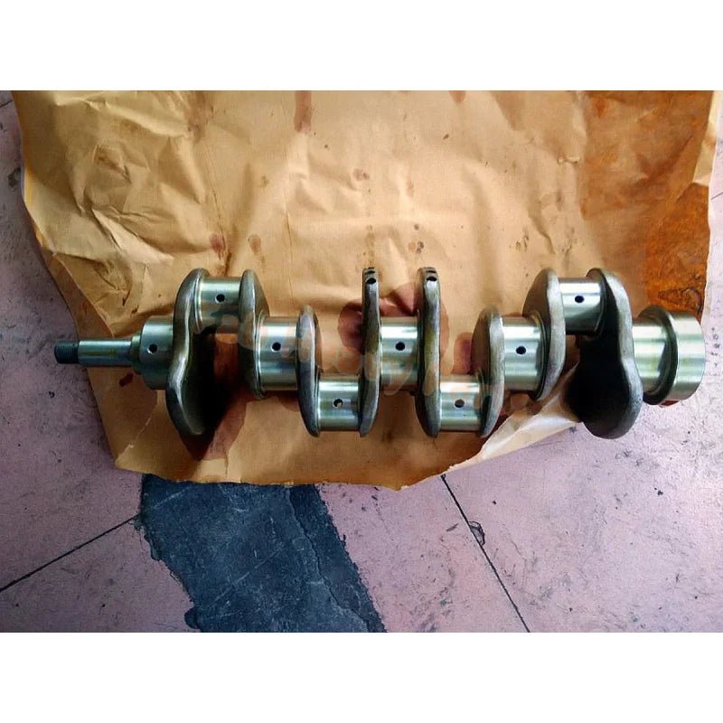 New Crankshaft Fits Mitsubishi S4E2 S4E Engine, Alloy - Fab Heavy Parts