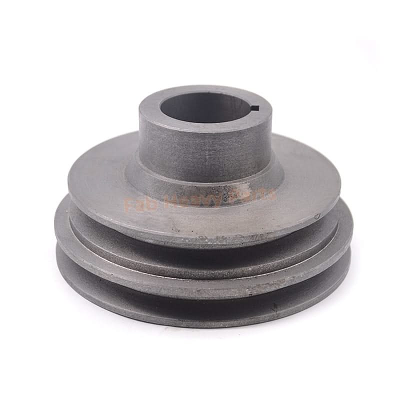 New Crankshaft Pulley for Yanmar 4TNV94 4TNV98 Engine w/ Two Grooves - Fab Heavy Parts