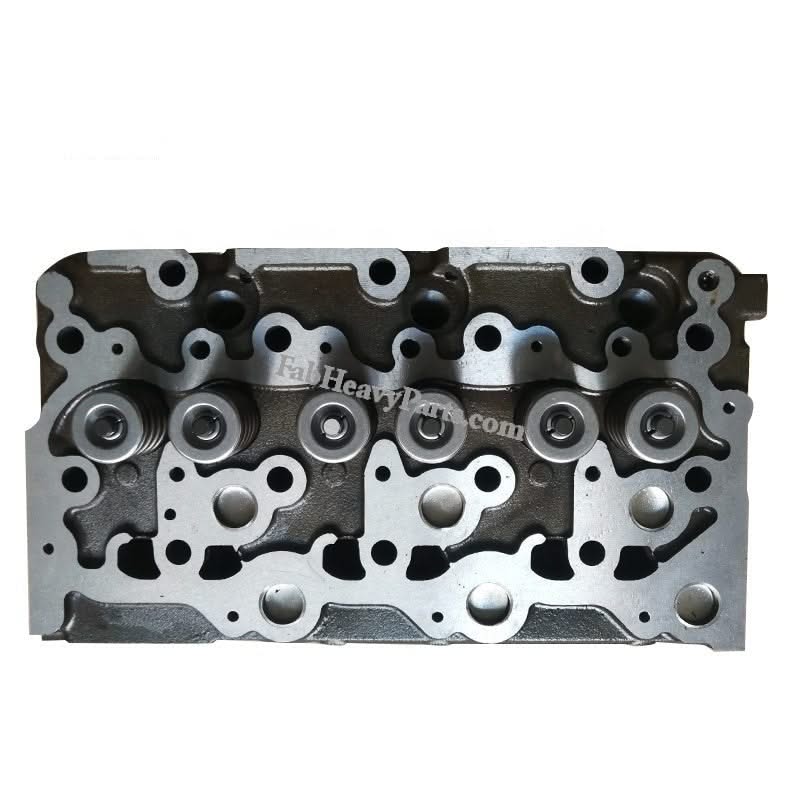 New D1503 Complete Cylinder Head 1A013 - 03043 1A013 - 03044 for Kubota KX91 L3130 R420S U35 - Fab Heavy Parts