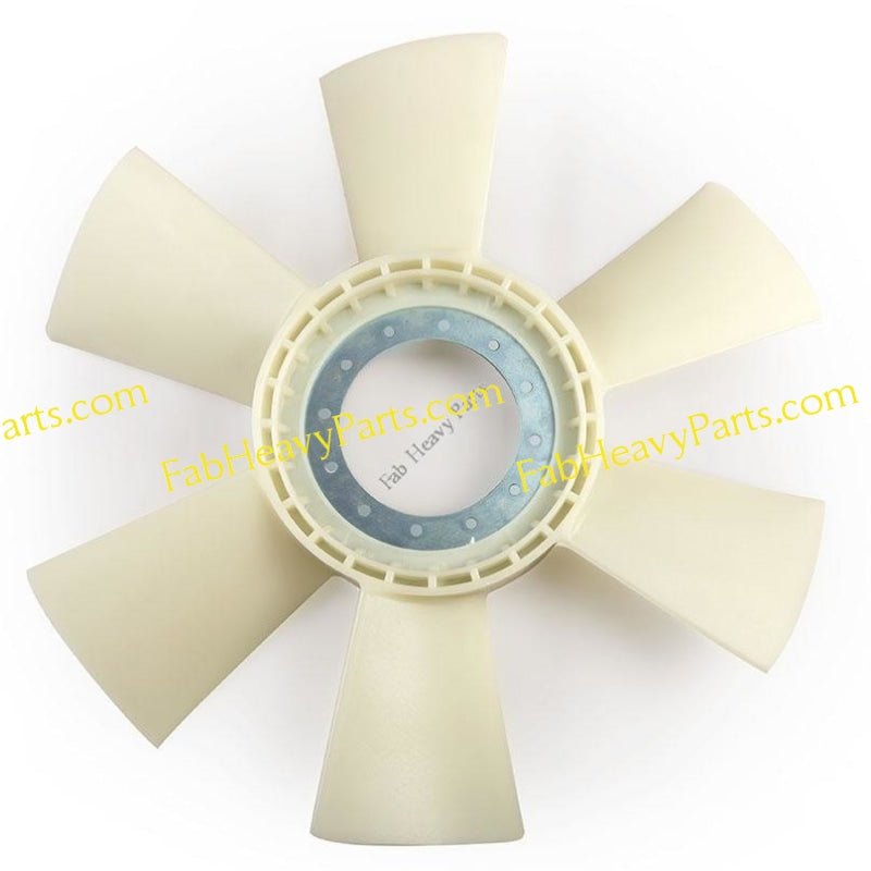 New Fan Cooling for Hitachi Excavator Isuzu Engine 6SD1 6 Blade - Fab Heavy Parts