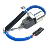New Fits Cummins Engine Stop Solenoid Fuel Shutoff 4942879 D59 - 002 - 01A 5295567 Replacement, Warranty 1 Year - Fab Heavy Parts