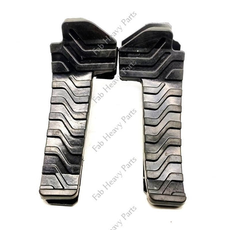 New Fits for Caterpillar Excavator Pedal Rubber and Iron Pad Aftermarket - Fab Heavy Parts