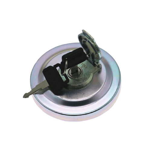 New Fuel Cap w/ Keys Replaces Doosan K1004166 - Fab Heavy Parts