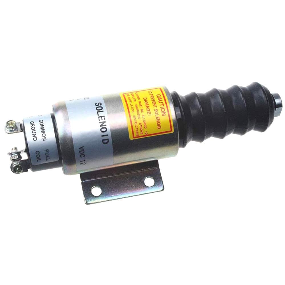 New Fuel Shut Off Solenoid 2003ES - 12E7U1B2S1A, 12V - Fab Heavy Parts